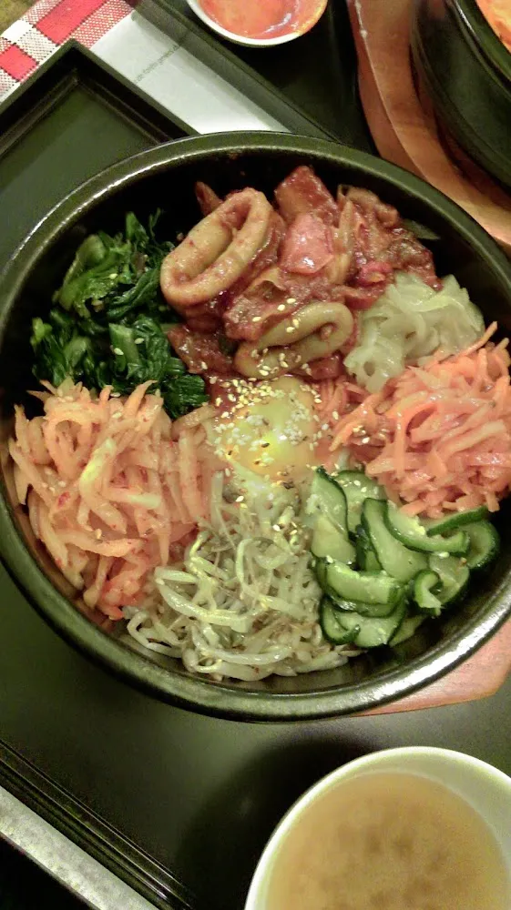 Bibimbap Calamar